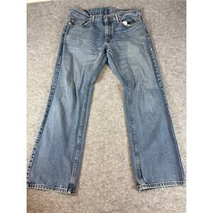 Vintage Y2K Levis 559 Relaxed Straight Jeans Mens 36x30.5 Blue Denim Red Tab